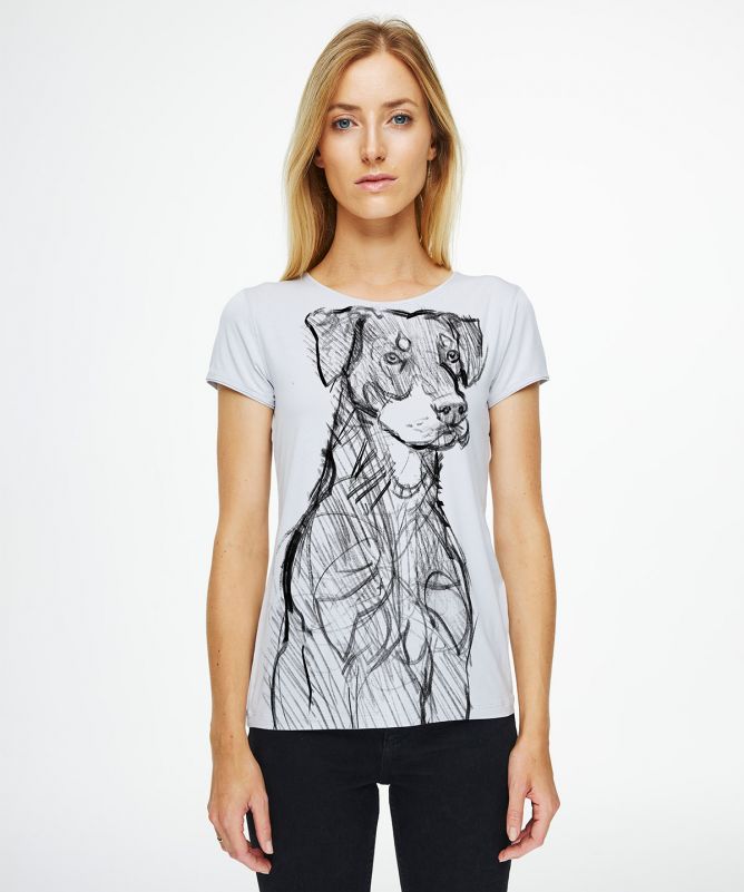 Beauceron hoar t-shirt woman