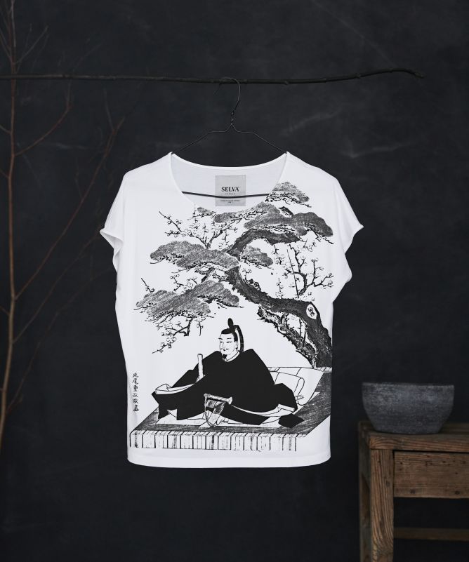 Shigemasa white t-shirt woman