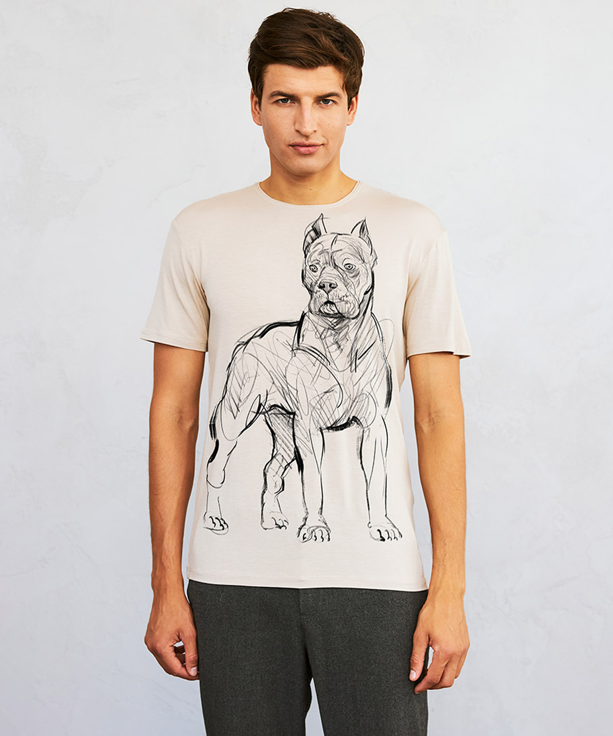 Cane corso hummus t-shirt MAN