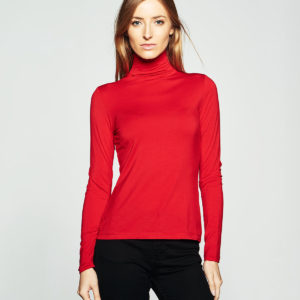 Red Turtleneck