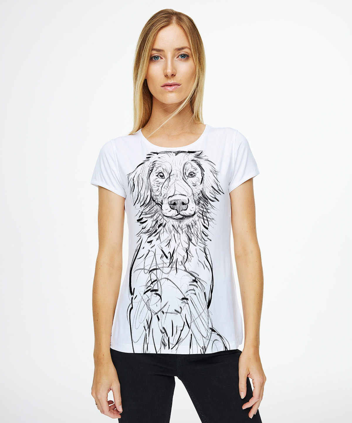 Toller white t-shirt woman