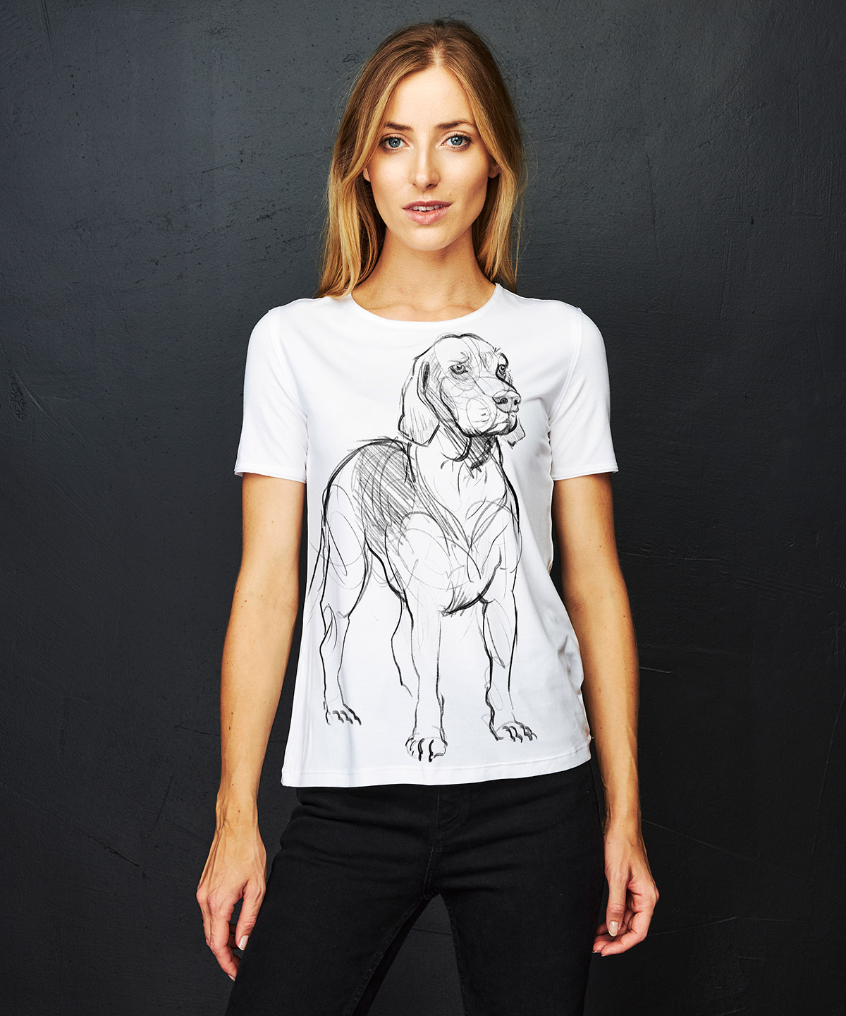 Ogar Polski white t-shirt woman