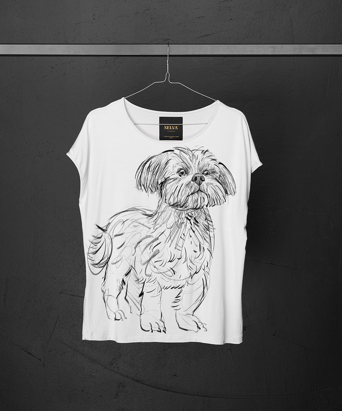 Shih tzu hoar t-shirt woman
