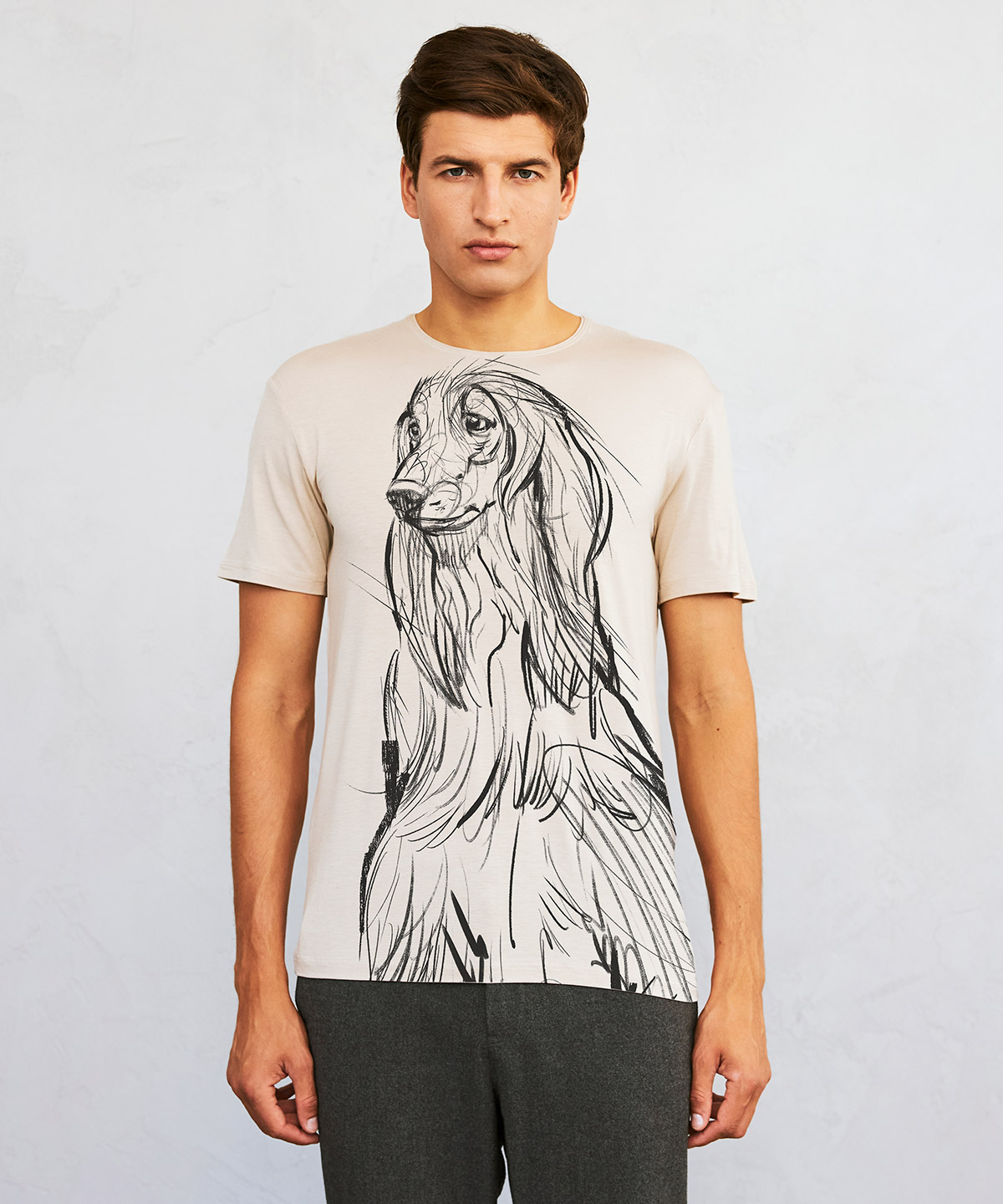 Afghan chart hummus t-shirt MAN