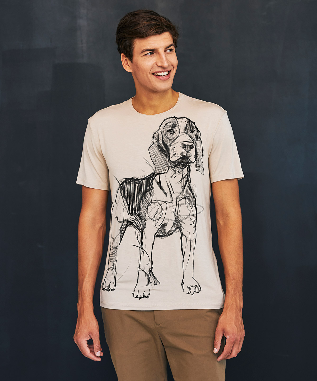 Beagle hummus t-shirt MAN