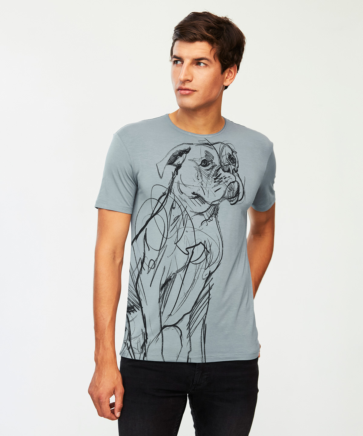 Boxer storm cloud t-shirt MAN