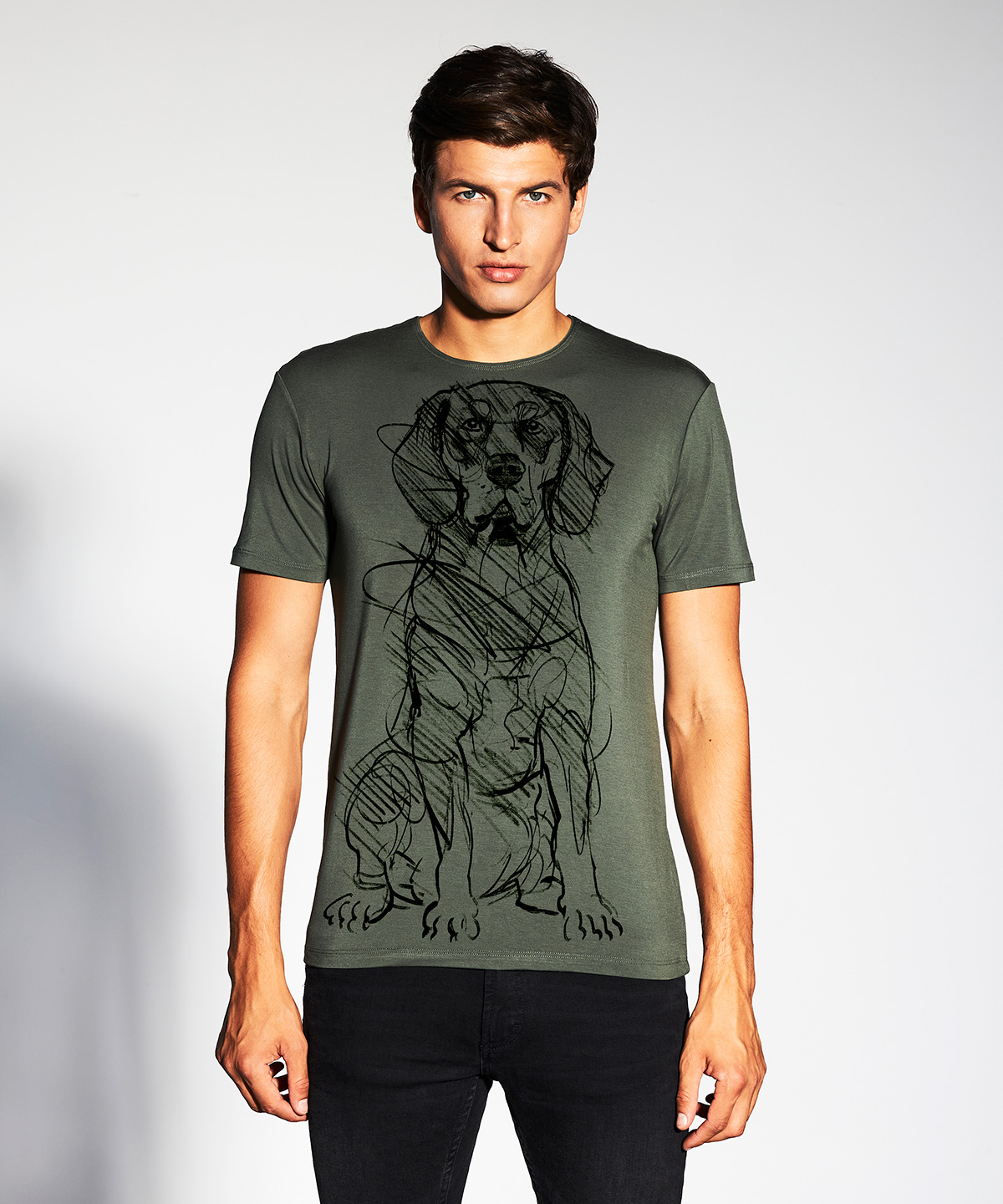 Gonczy polski khaki t-shirt MAN