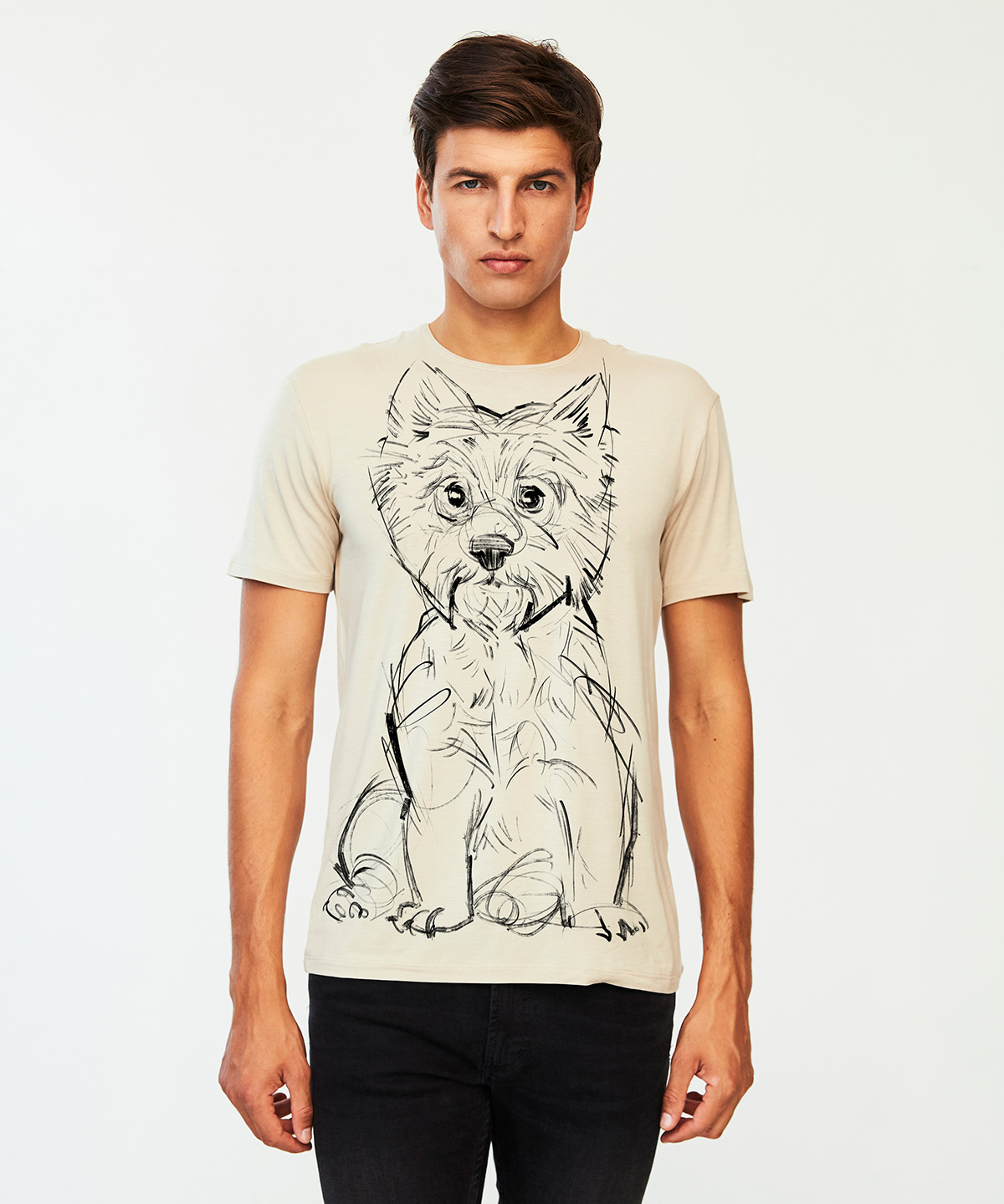 Westie hummus t-shirt MAN