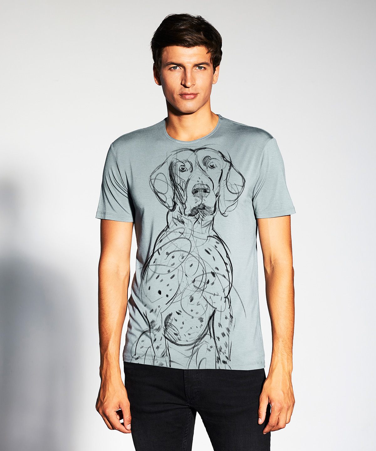 Pointer storm cloud t-shirt MAN