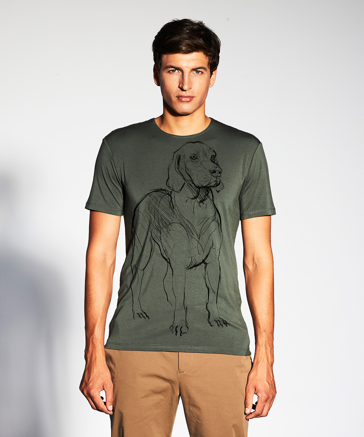 Ogar polski khaki t-shirt MAN