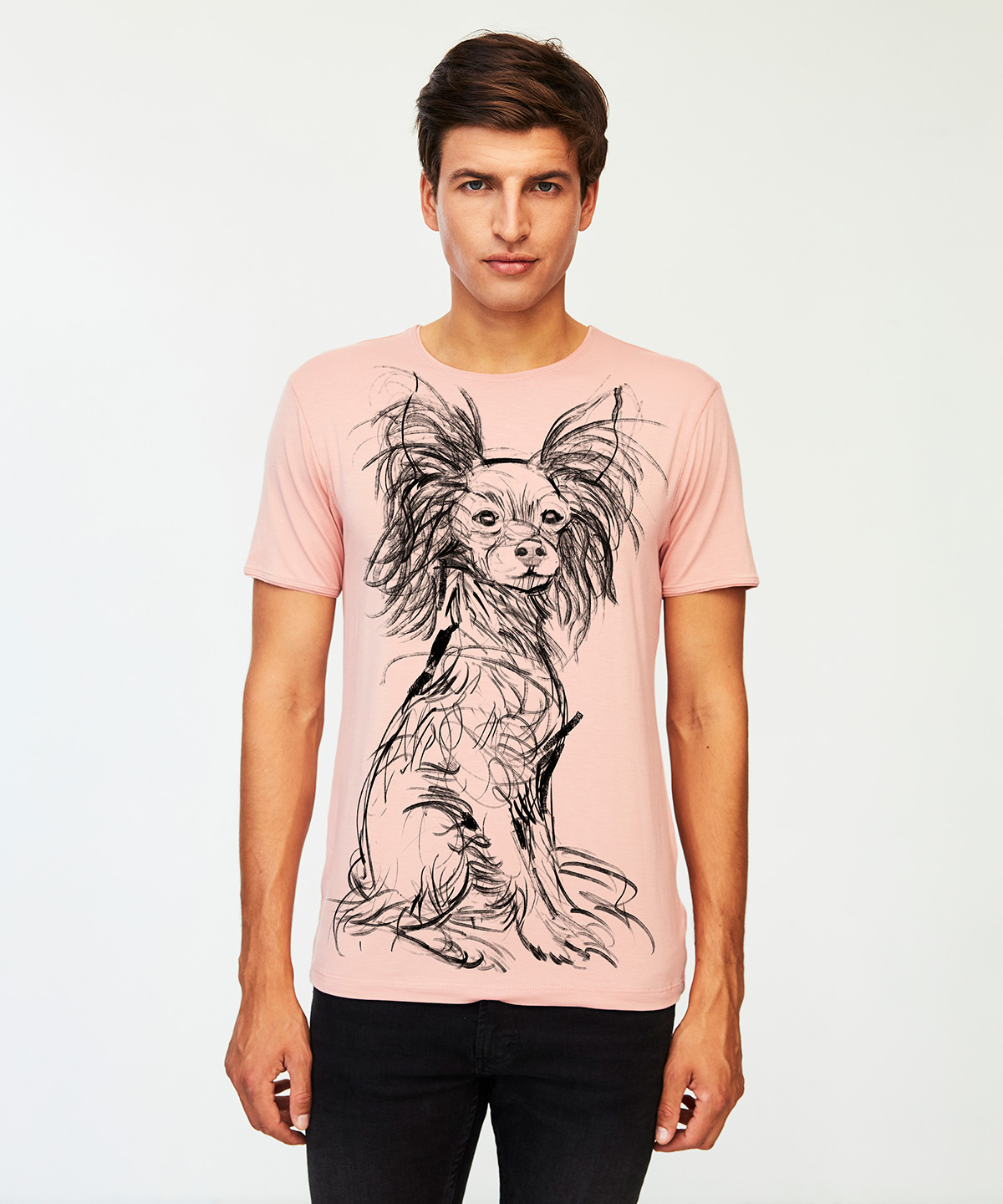 Russian toy light pink t-shirt MAN