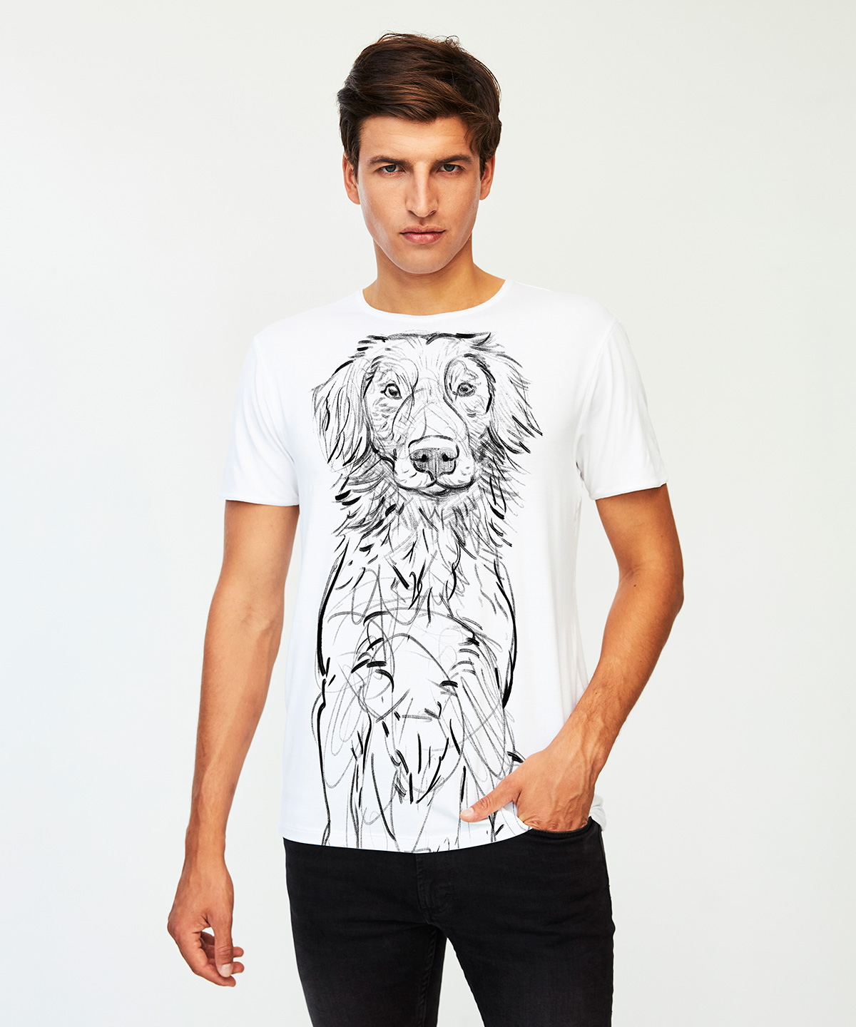 Toller white t-shirt MAN