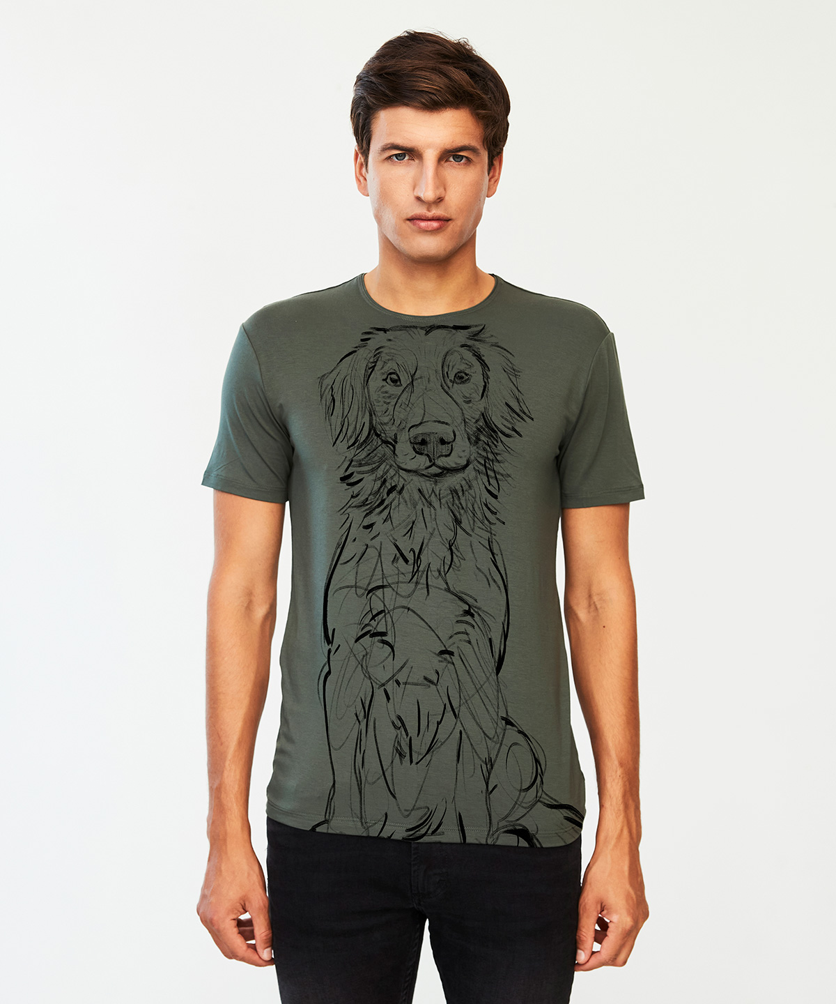 Toller khaki t-shirt MAN