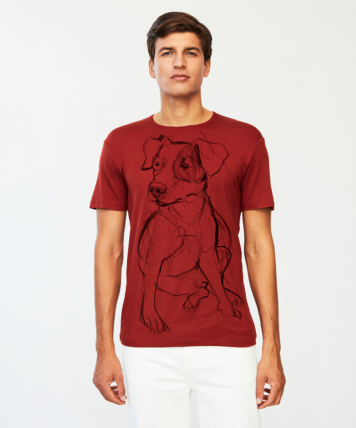 Parson marsala t-shirt MAN