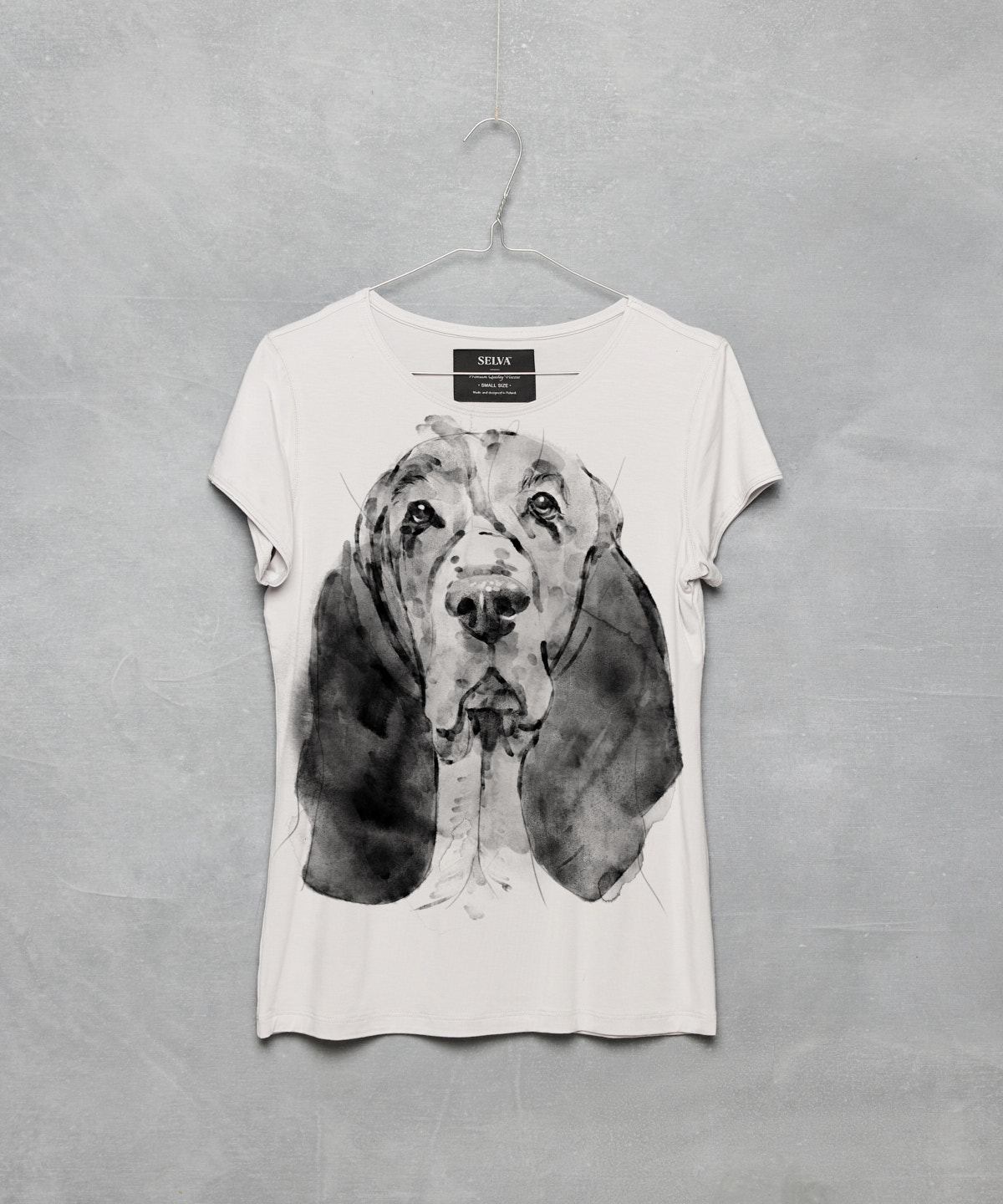 Basset no. 2 hoar t-shirt woman