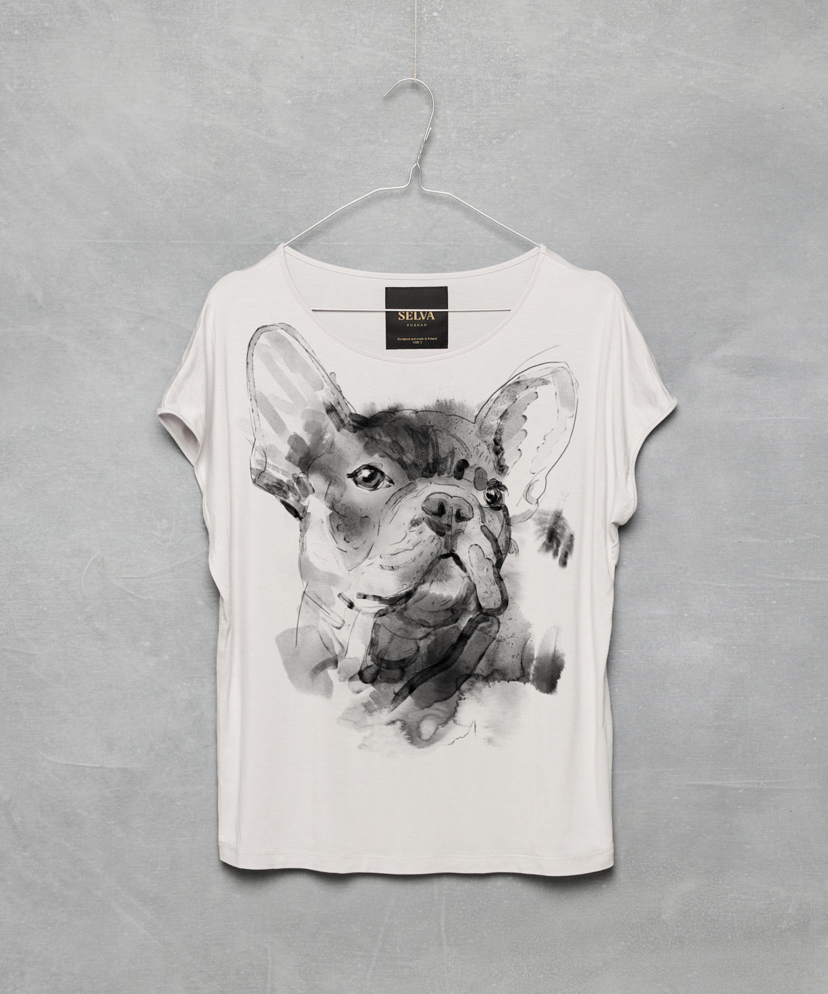 French bulldog no.2 hoar t-shirt woman