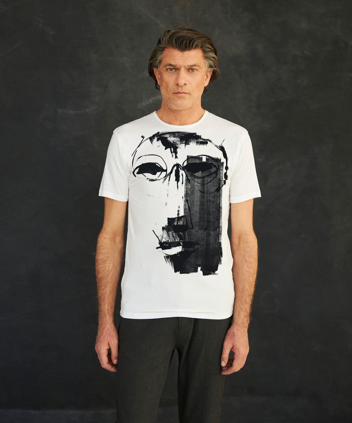 Iban mask no.1 man white
