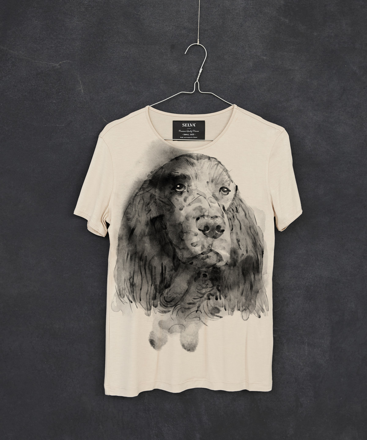 Irish seter hummus t-shirt woman