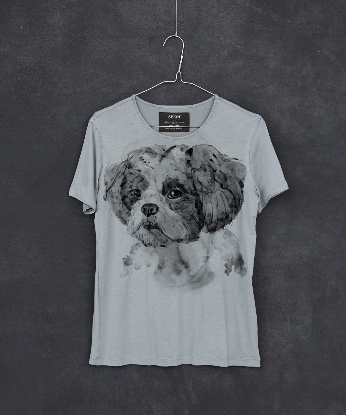 Shih tzu storm cloud t-shirt woman