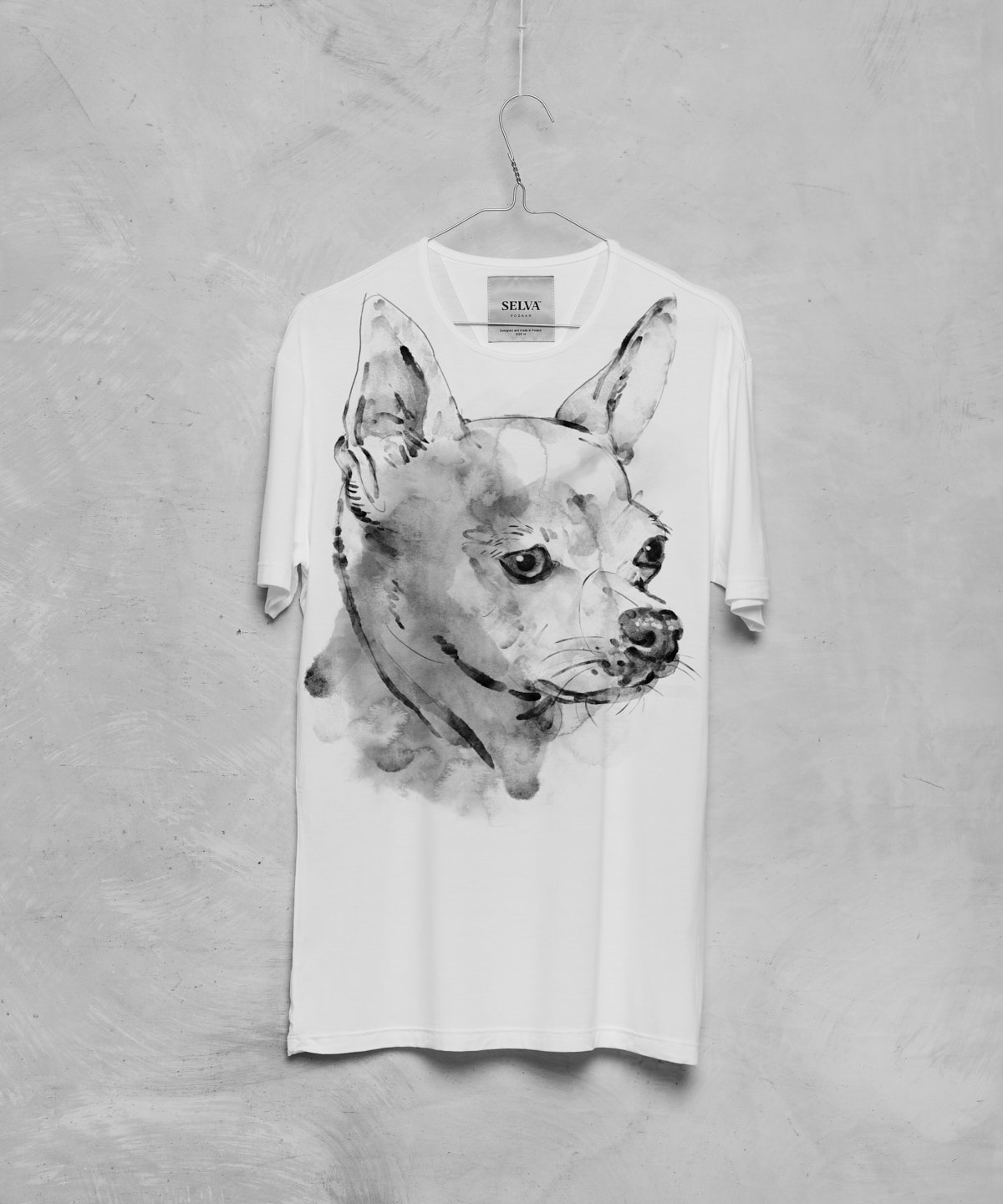 Chihuahua white t-shirt MAN