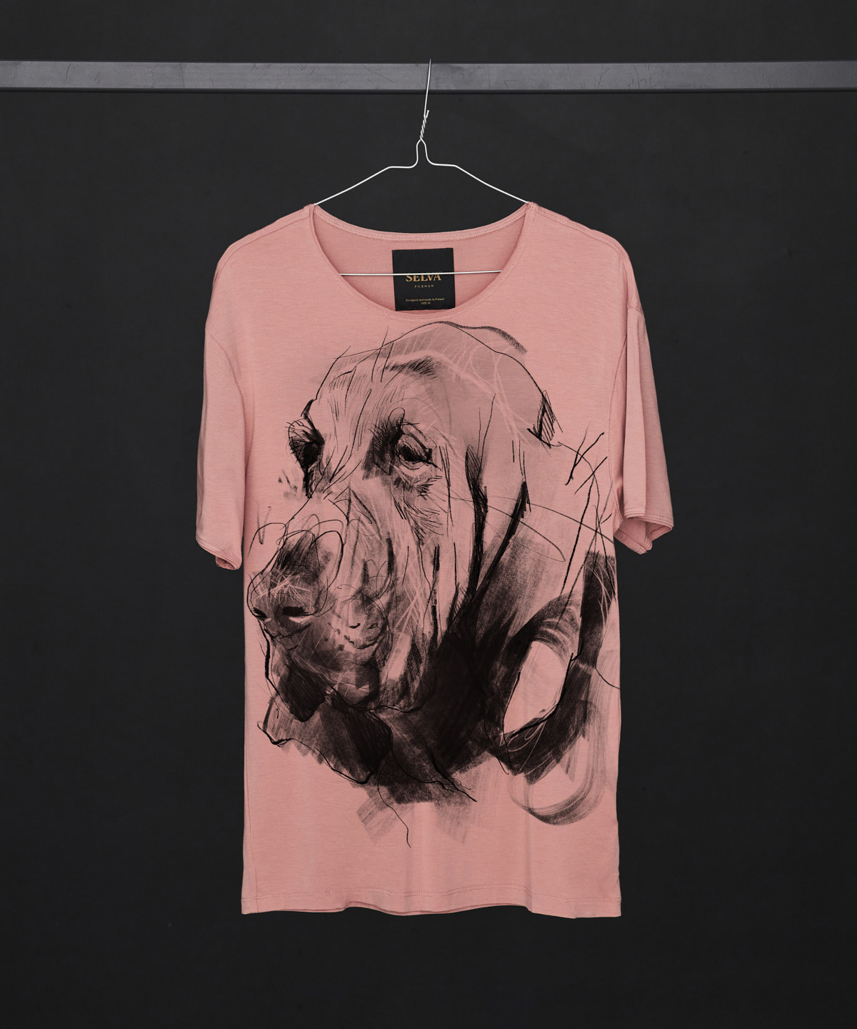 Hound light pink t-shirt MAN