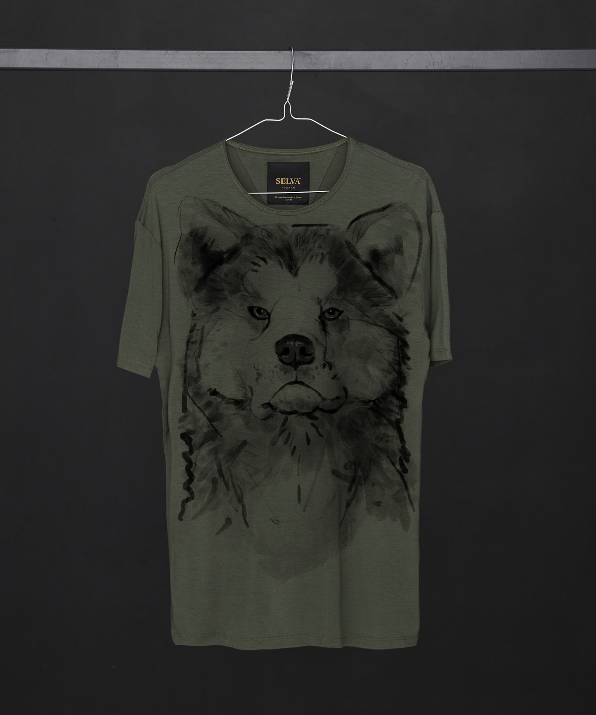 Akita khaki t-shirt MAN