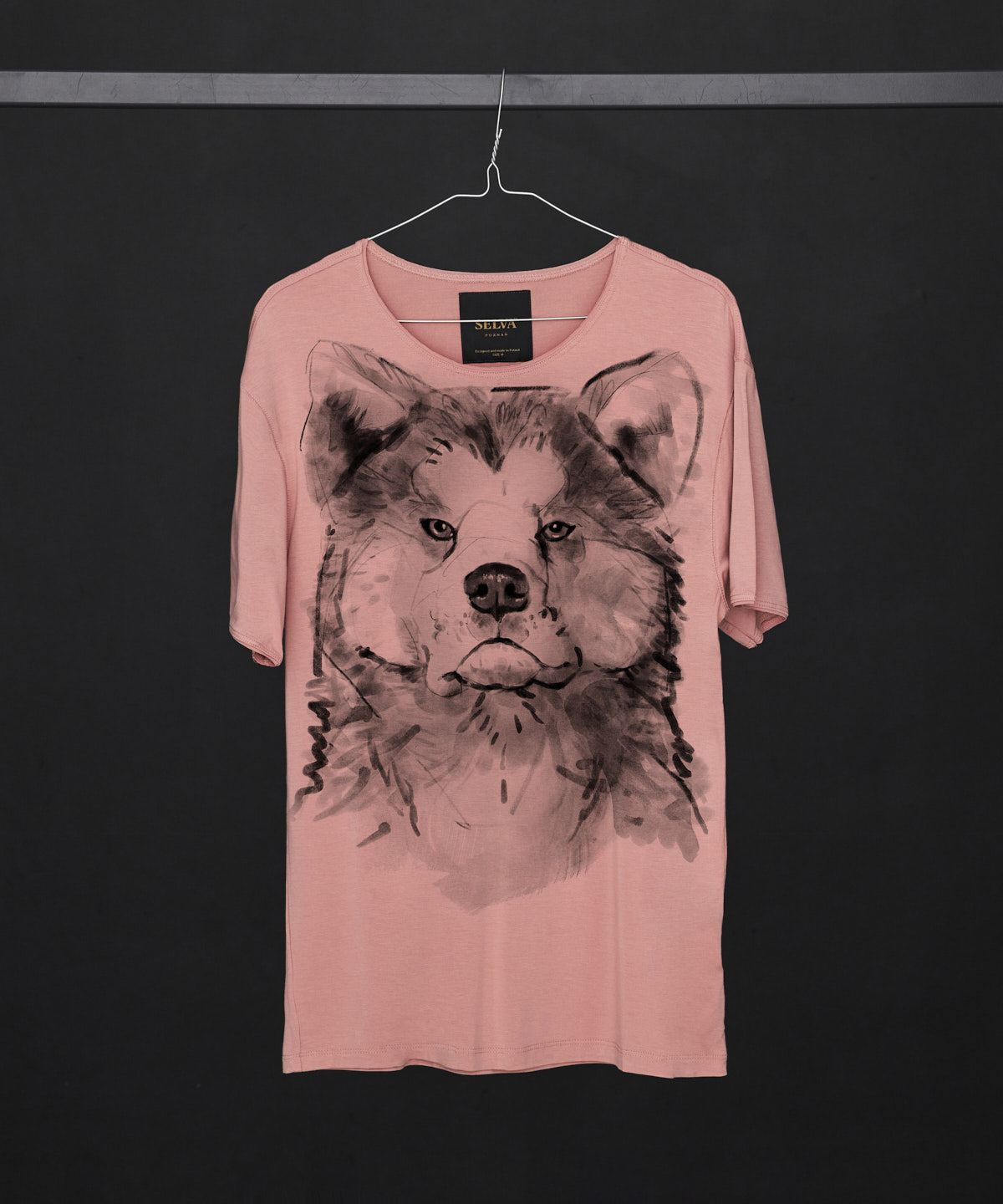 Akita light pink t-shirt MAN