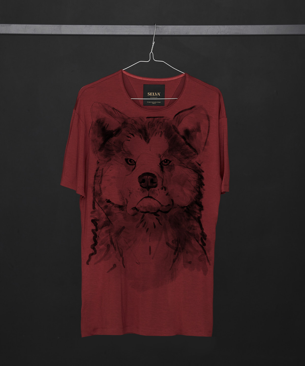 Akita marsala t-shirt MAN