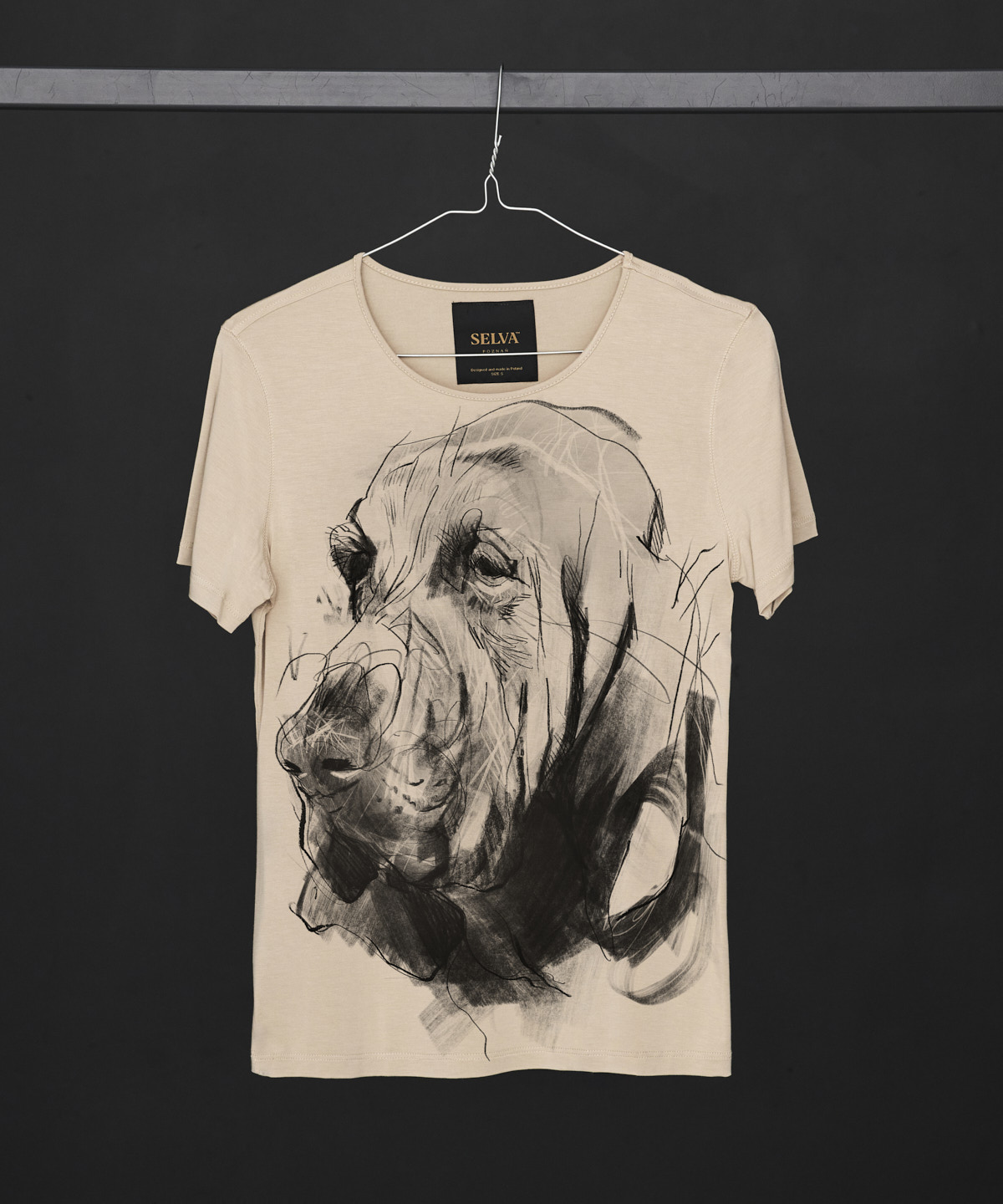 Hound hummus t-shirt woman