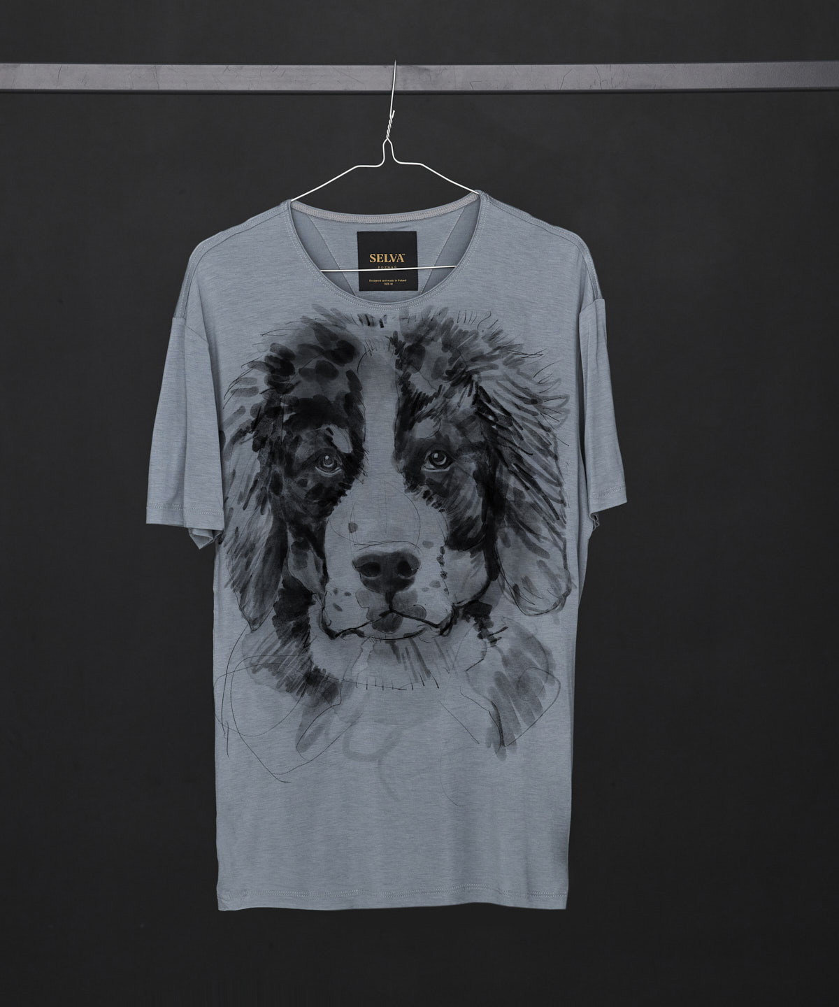 Bernese Mountain Dog no. 2 storm cloud t-shirt MAN