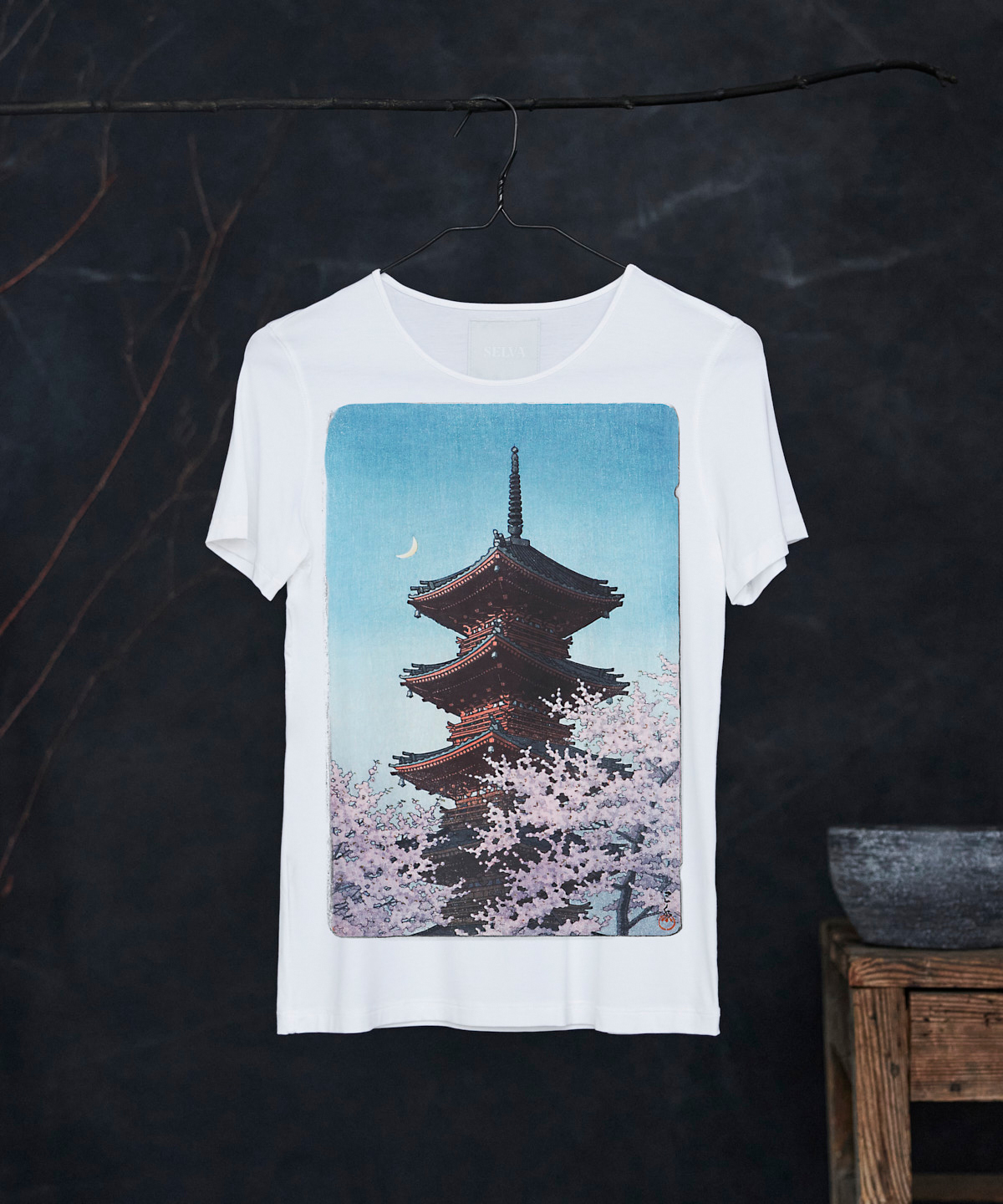 Kawase Hasui T-shirt Woman white