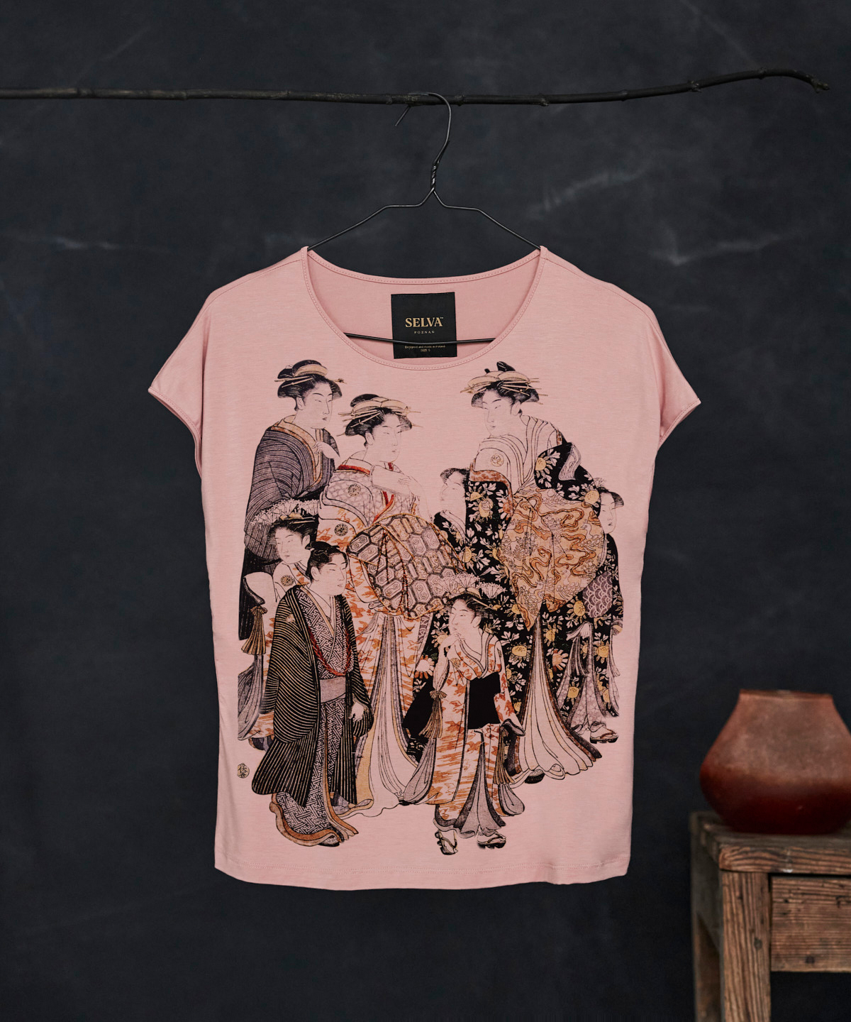 Shuncho no.1 T-shirt Woman light pink