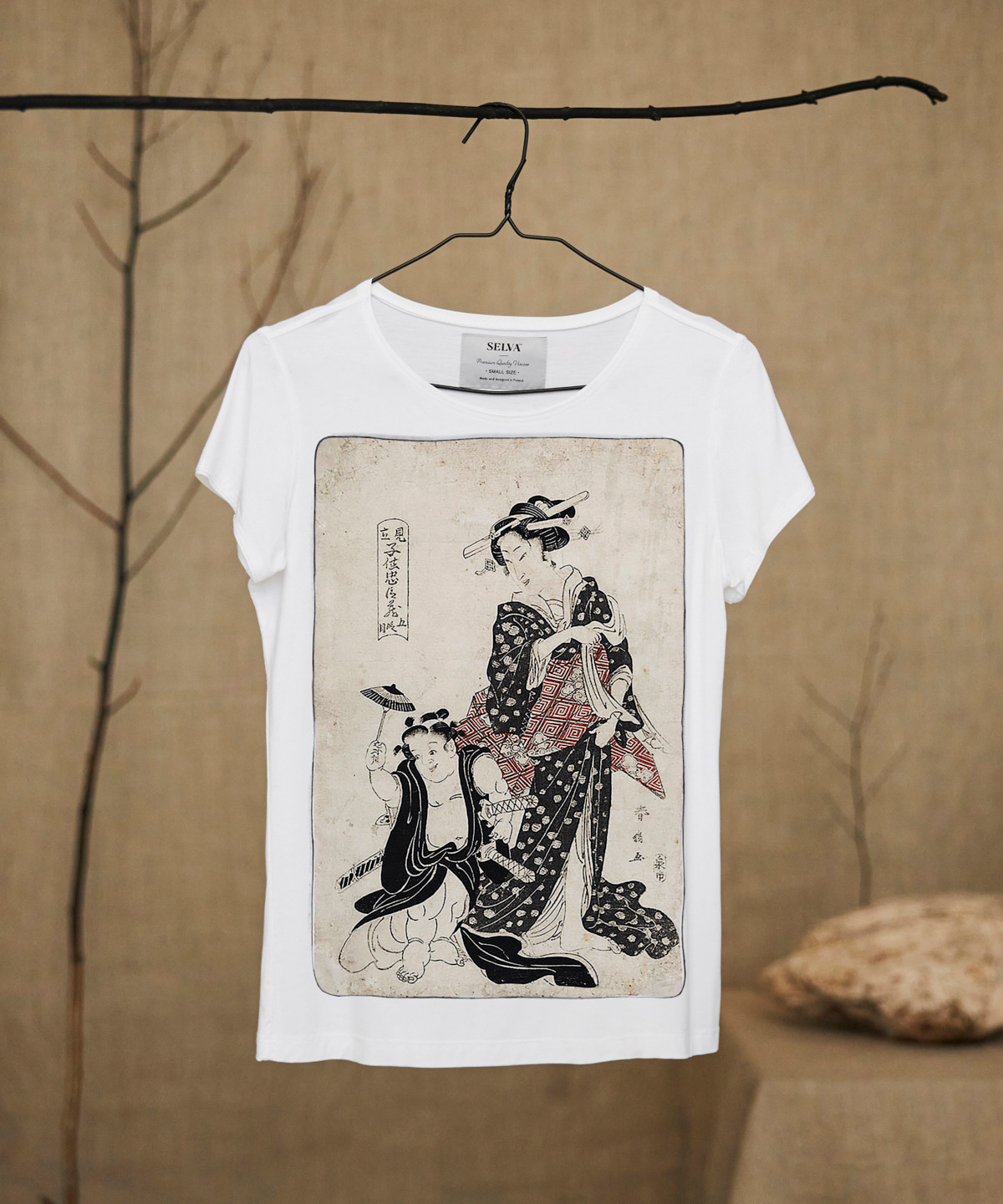 Shunsen T-shirt Woman white