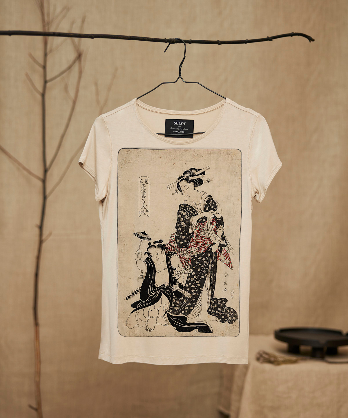Shunsen T-shirt Woman hummus