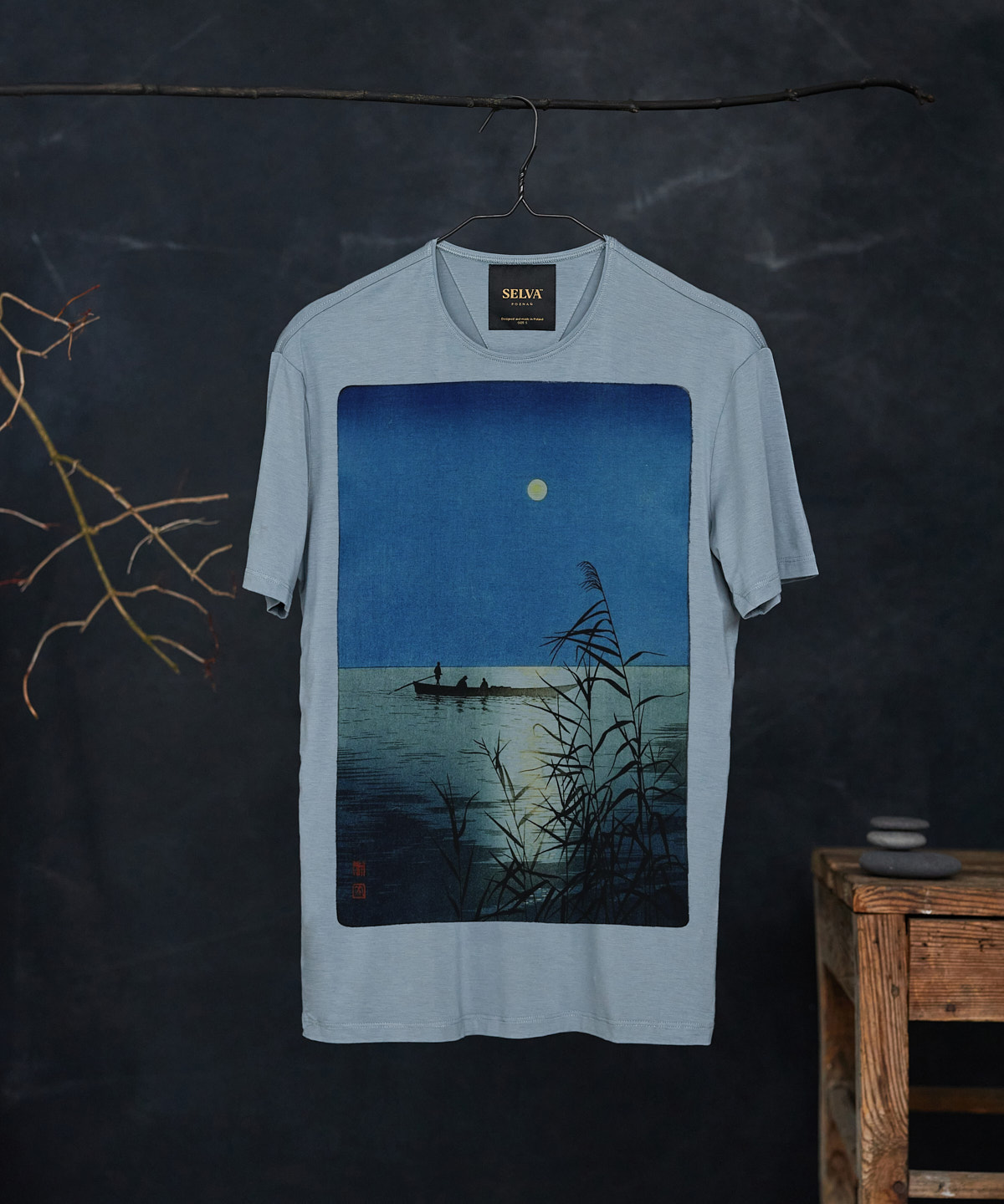 Koho Shoda no.2 storm cloud t-shirt man