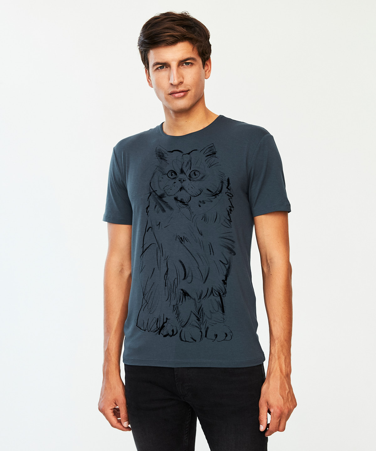 Persian no. 2 dark cool gray t-shirt MAN