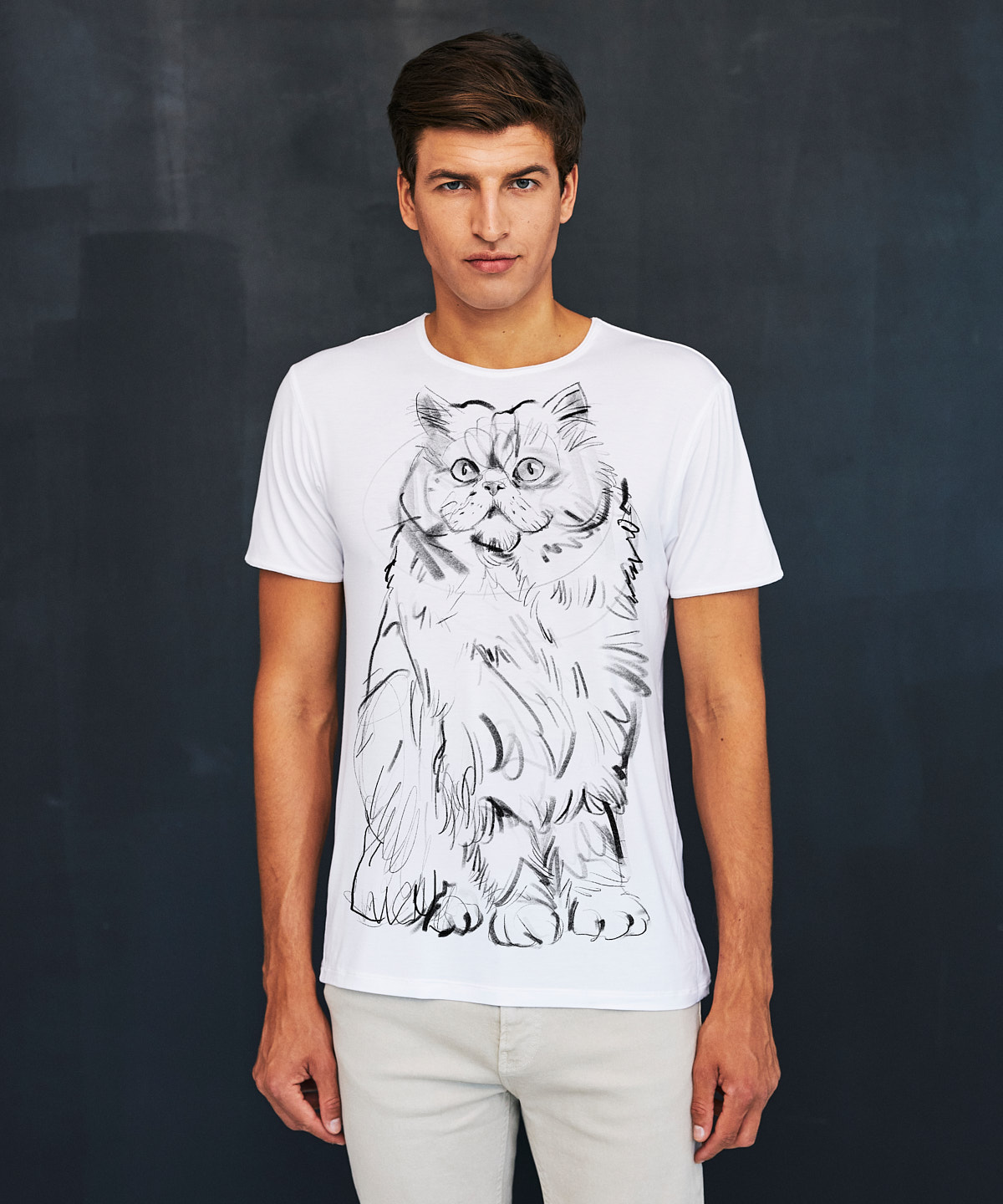 Persian no. 2 white t-shirt MAN
