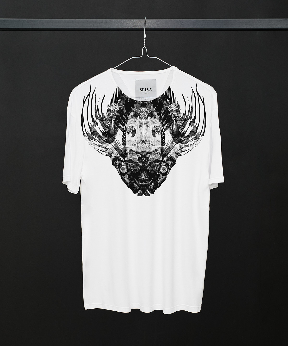 Deep sea fish white t-shirt MAN