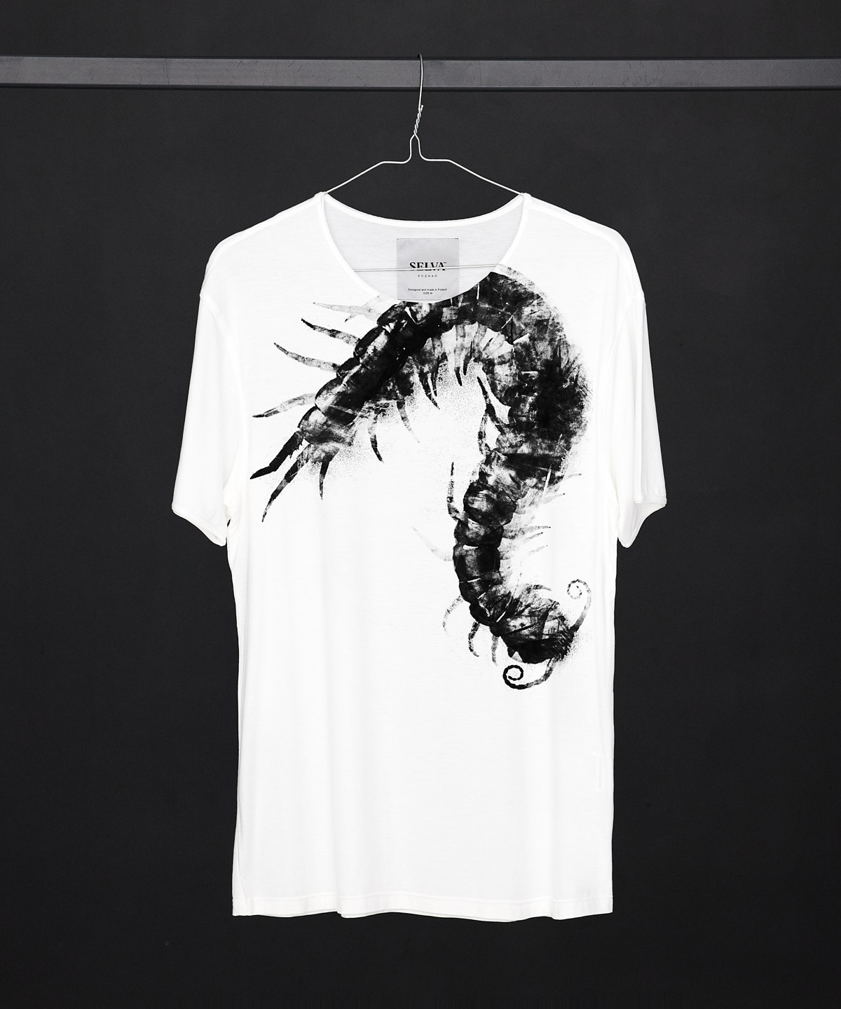 Scolopendra white t-shirt MAN