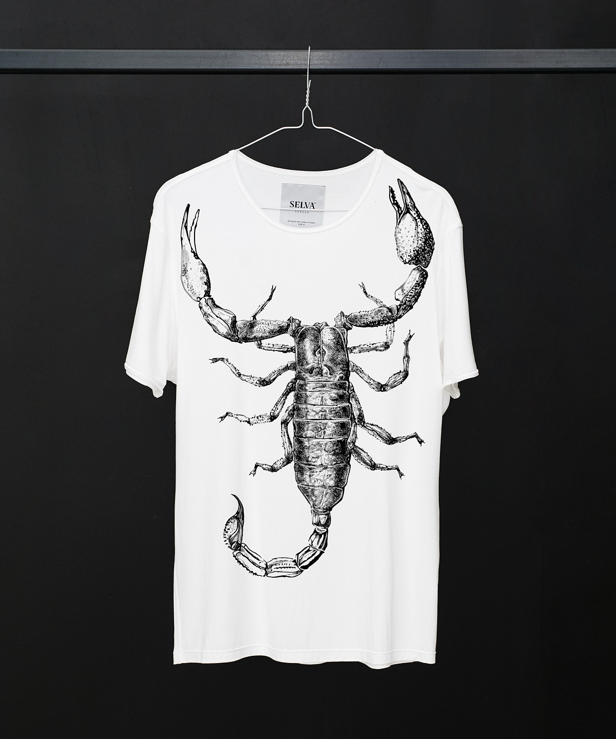 Scorpion white t-shirt MAN
