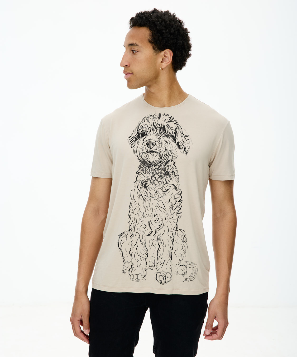 Lagotto Romagnolo Hummus T-shirt Man
